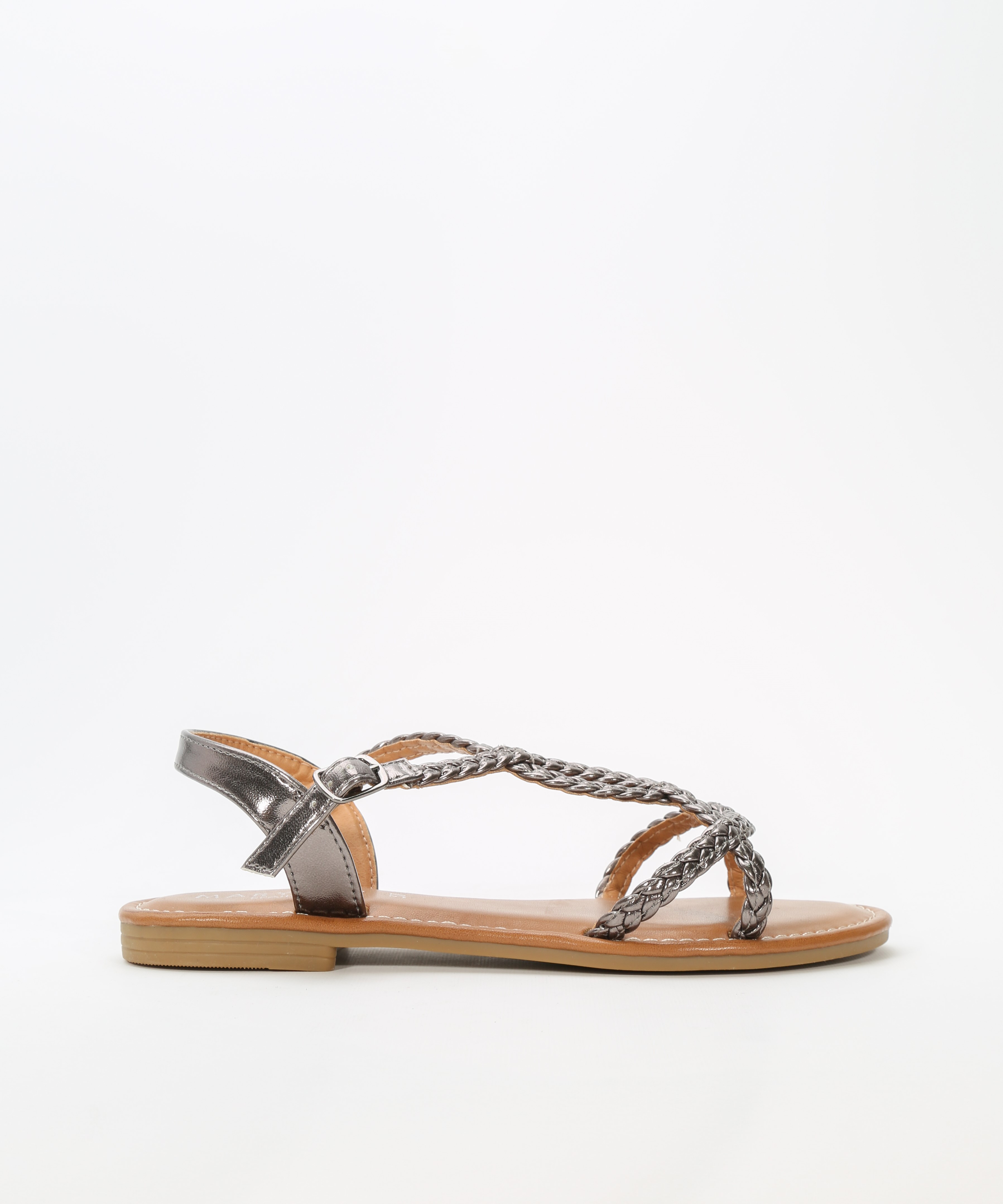 Sandalias planas trenzadas